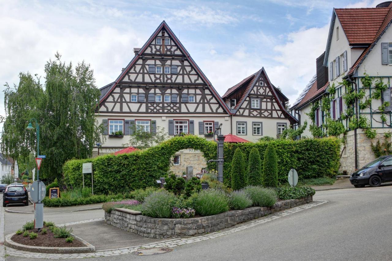 Ohmden Landgasthof Am Koenigsweg מראה חיצוני תמונה